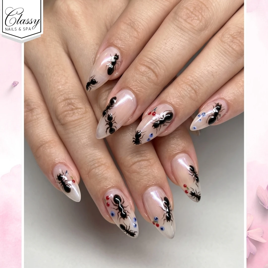 Ladies nails art